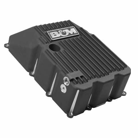 Hi-Tek Deep Trans Pan for Toyota AB60 Transmission aluminum black anodized