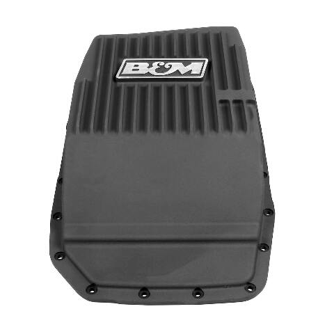 B&M Hi-Tek Deep Trans Pan for Ford 6R80/6R100 Transmissions - 70394