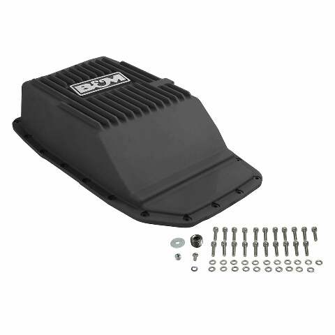 B&M Hi-Tek Deep Trans Pan for Ford 6R80/6R100 Transmissions - 70394