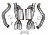 Fits 2005-2008 Chevrolet Corvette; Axle-Back Exhaust System - 70401312-RHKR