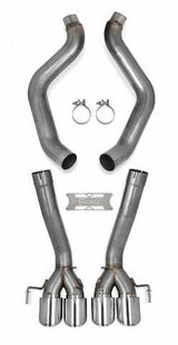 Fits 2005-2008 Chevrolet Corvette; Axle-Back Exhaust System - 70401314-RHKR