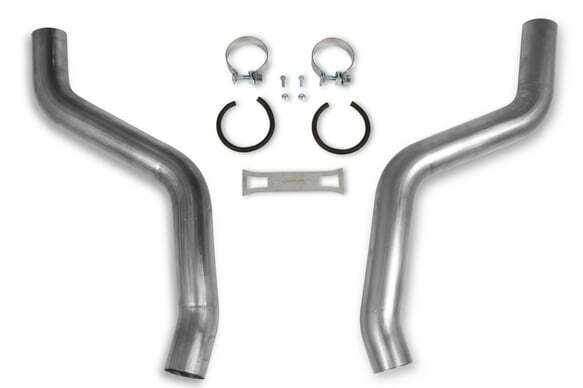 Hooker Fits 2009-2013 Chevrolet Corvette; Axle-Back Exhaust System - 70401329-RHKR for 2009-2013 Chevy Corvette