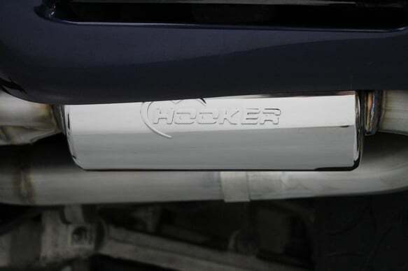 Hooker Fits 1997-2004 Chevrolet Corvette; Axle-Back Exhaust System - 70401343-RHKR for 1997-2004 Chevy Corvette