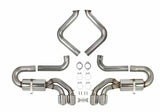 Hooker Fits 1997-2004 Chevrolet Corvette; Axle-Back Exhaust System - 70401343-RHKR for 1997-2004 Chevy Corvette