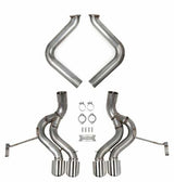 Hooker Fits 1997-2004 Chevrolet Corvette; Axle-Back Exhaust System - 70401344-RHKR for 1997-2004 Chevy Corvette