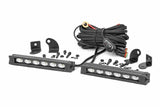 6 Inch Black Series LED Light Bar; Slim Line; Pair 70406ABL