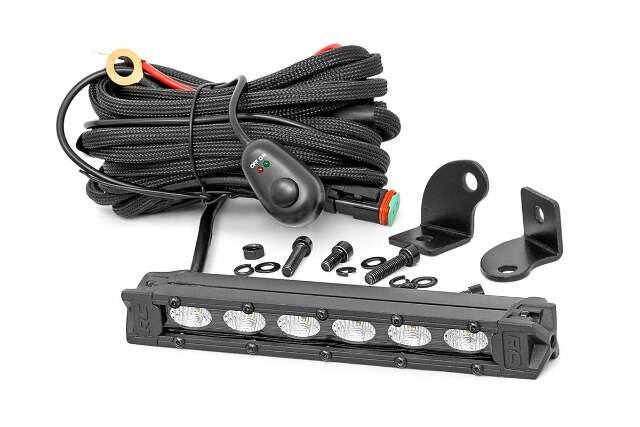6 Inch Black Series LED Light Bar; Slim Line 70416ABL