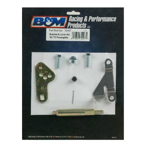 B&M Cable Bracket & Shift Lever Kit - GM - 70497