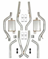 Hooker Fits 1973-1974 GM C10/15 2WD Short Bed, Cat-Back Exhaust System 70501417-RHKR for 1973-1974 C10