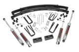 Fits Toyota Truck 4WD (1984-1985) 3 inch Lift Kit; Rear Blocks; 705N3