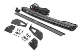 Fits Ford Raptor(17-20) LED Light Grille Mount 30" Black Single DRL 70701BLDRL