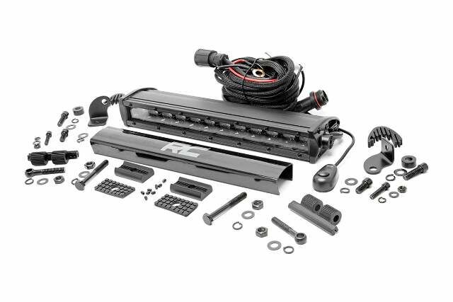 12 Inch Black Series LED Light Bar; Single Row 70712BL