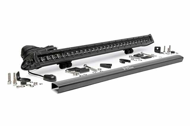 30 Inch Black Series LED Light Bar; Single Row 70730BL