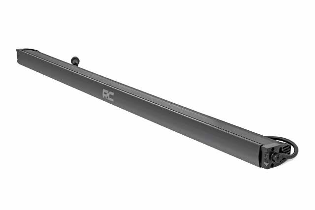 50 Inch Black Series LED Light Bar; Single Row; Cool White DRL 70750BLDRL