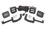Fits Chevy Silverado 1500(19-24) LED Light Ditch Mount 2" Black Pair Spot 70841