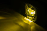 2 Inch Black Series LED Light Pods; SAE Fog; Yellow 70907A