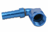 Auto-Crimp Hose End - 90 Degree - Size -6 - Blue - 709106ERL AN fitting