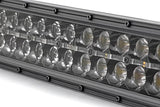 12 Inch Black Series LED Light Bar; Dual Row; White DRL 70912BD