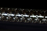 12 Inch Black Series LED Light Bar; Dual Row; White DRL 70912BD