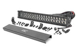 20 Inch Black Series LED Light Bar; Dual Row; Amber DRL 70920BDA