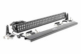 30 Inch Black Series LED Light Bar; Dual Row 70930BL
