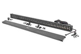 50 Inch Black Series LED Light Bar; Dual Row; Amber DRL 70950BDA