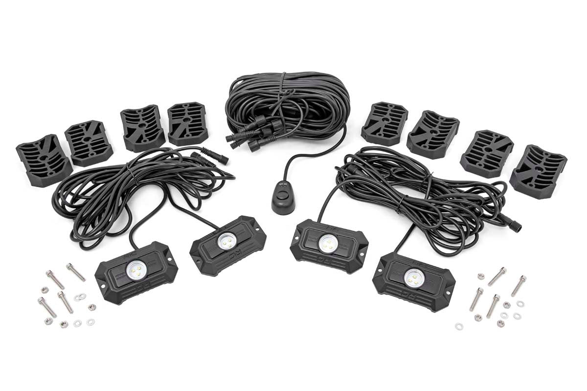 LED Rock Light Kit; by Rough Country