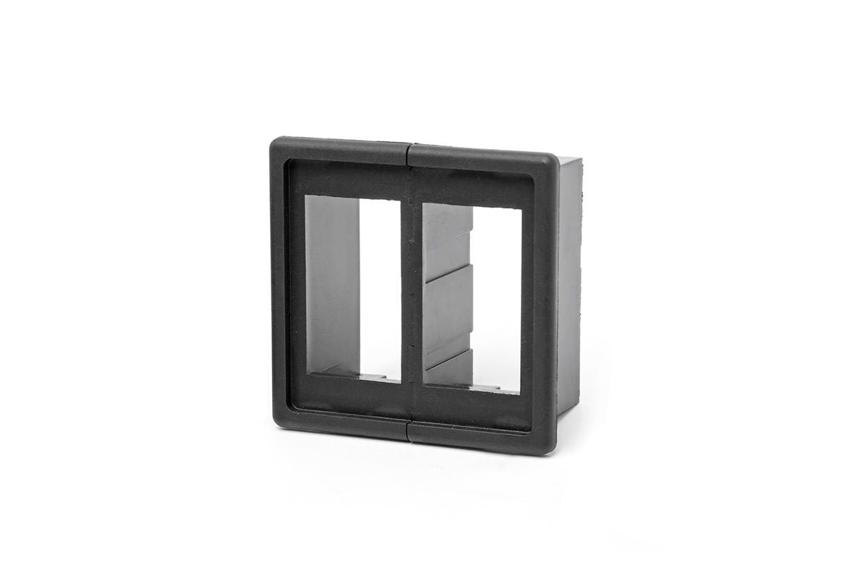 Auxiliary Switch Bezel; Dual by Rough Country