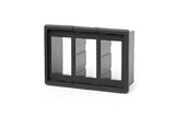 Auxiliary Switch Bezel; Triple 709B-3