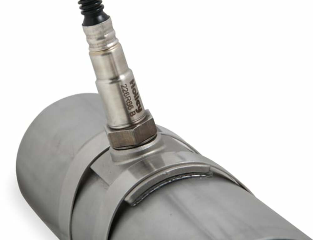 Hooker BlackHeart Oxygen Sensor O2 Bung 2.25" Clamp-On Style - 71014303-RHKR