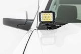 Fits Chevy/GMC 1500 (14-18 & Classic) LED Ditch Light Kit 2in Black Pair  71053