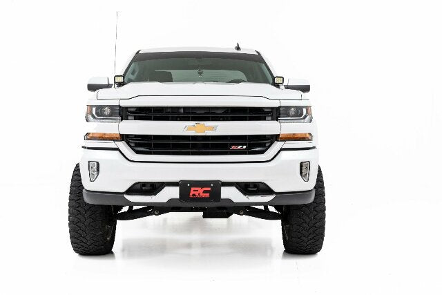 Fits Chevy/GMC 1500 (14-18 & Classic) LED Ditch Light Kit 2in Black Pair  71053