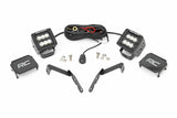 Fits Chevy 1500 & Chevy 2500HD (07-14) LED Light Ditch Mount 2" Black  71059