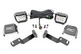 Fits Toyota Tacoma 2&4WD (05-15) LED Light Kit Ditch Mount 3" OSRAM Wide 71091