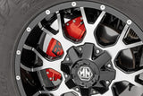 Fits Toyota 4Runner 2&4WD (2003-2024) Caliper Covers; Front and Rear; Red; 71149