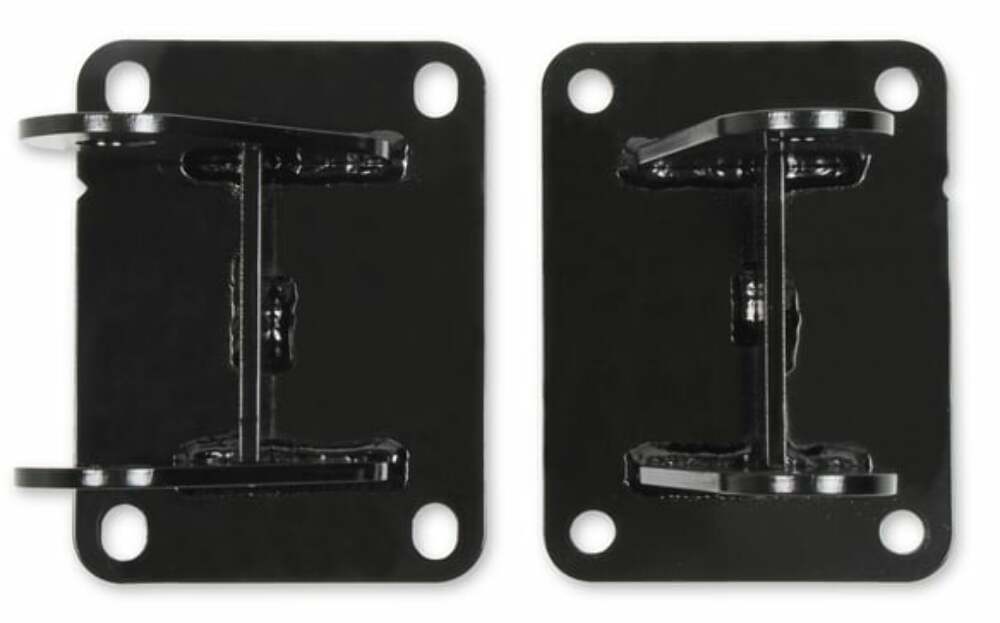 Fits 1982-1993 Ford Mustang; LS Engine Mount Brackets-LS Swap - 71221022HKR