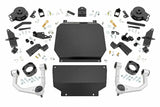 Fits Toyota Tundra 4WD (2022-2024) 3.5 Inch Lift Kit; Rear Air Ride; 71300