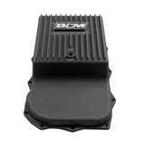 Fits 2013-2023 Ram 1500 Trucks Hi-Tek Deep Transmission Pan - Black aluminum black anodized