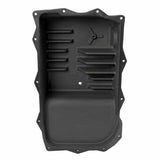 Fits 2013-2023 Ram 1500 Trucks Hi-Tek Deep Transmission Pan - Black aluminum black anodized