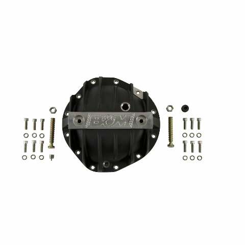 Hi-Tek Aluminum DifferentialCover for GM 8.875inch 12-bolt Truck-Black aluminum black anodized