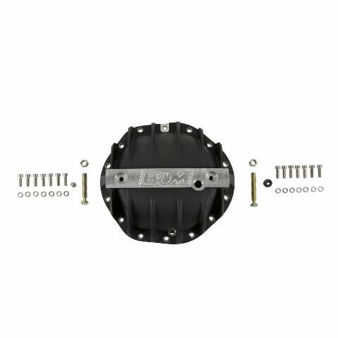 Hi-Tek Aluminum Differential Cover for GM 9.5-inch 14-bolt - Black aluminum black anodized
