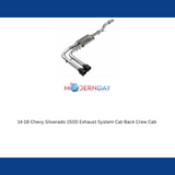 Exhaust system for 2014-2019 Ram Exhaust stainless steel
