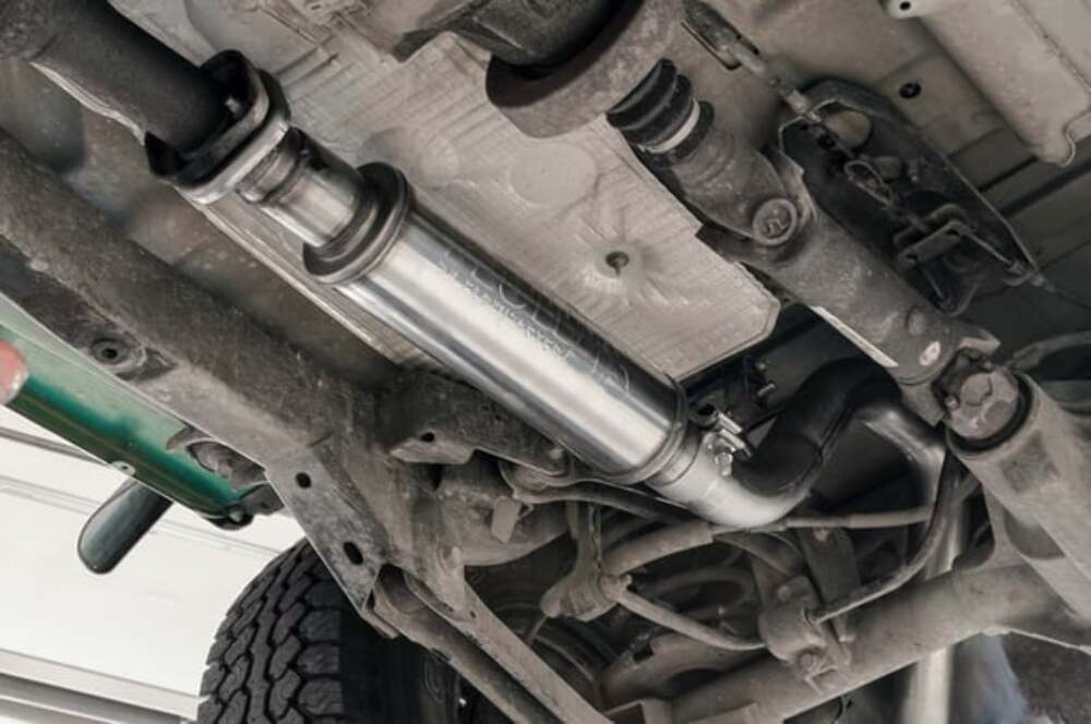 Exhaust system for 2000-2006 Ram Exhaust stainless steel