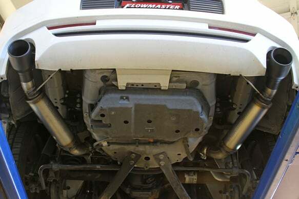 Fits 2011-2014 Ford Mustang; Flowmaster Axle-Back Exhaust System - 717877
