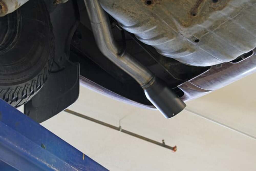 Exhaust system for 1999-2004 Ram Exhaust stainless steel