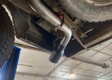 Exhaust system for 1994-2001 Ram 1500 Exhaust stainless steel