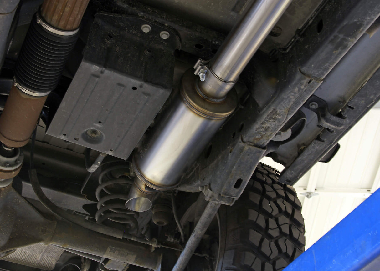 Exhaust system for 2007-2018 Jeep Wrangler Exhaust stainless steel
