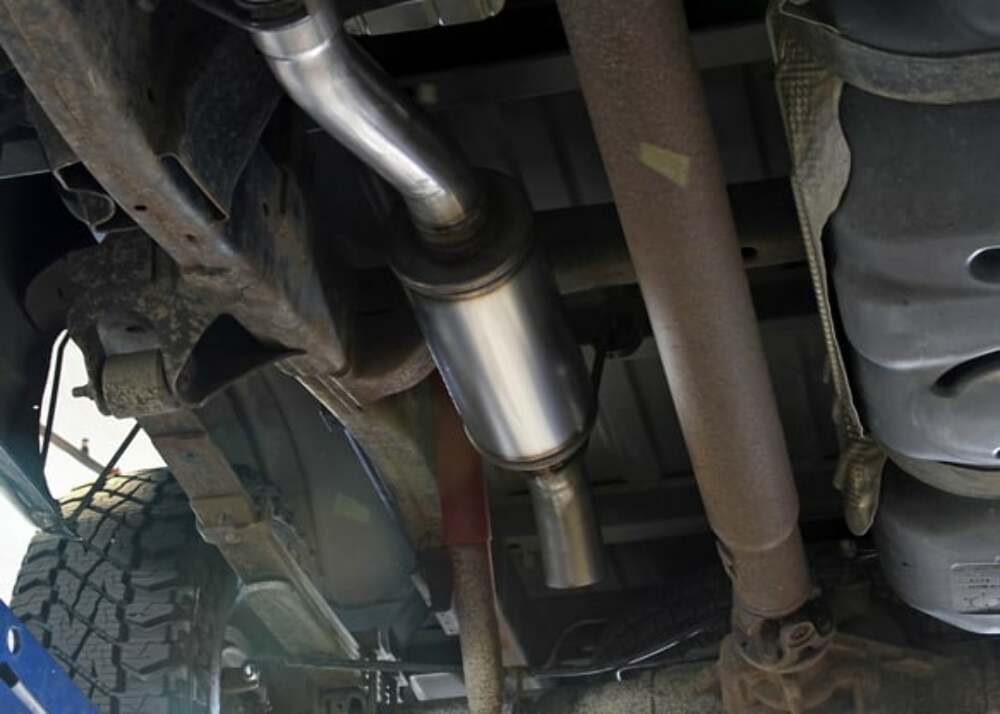 Exhaust system for 2006-2008 Ram 1500 Exhaust stainless steel