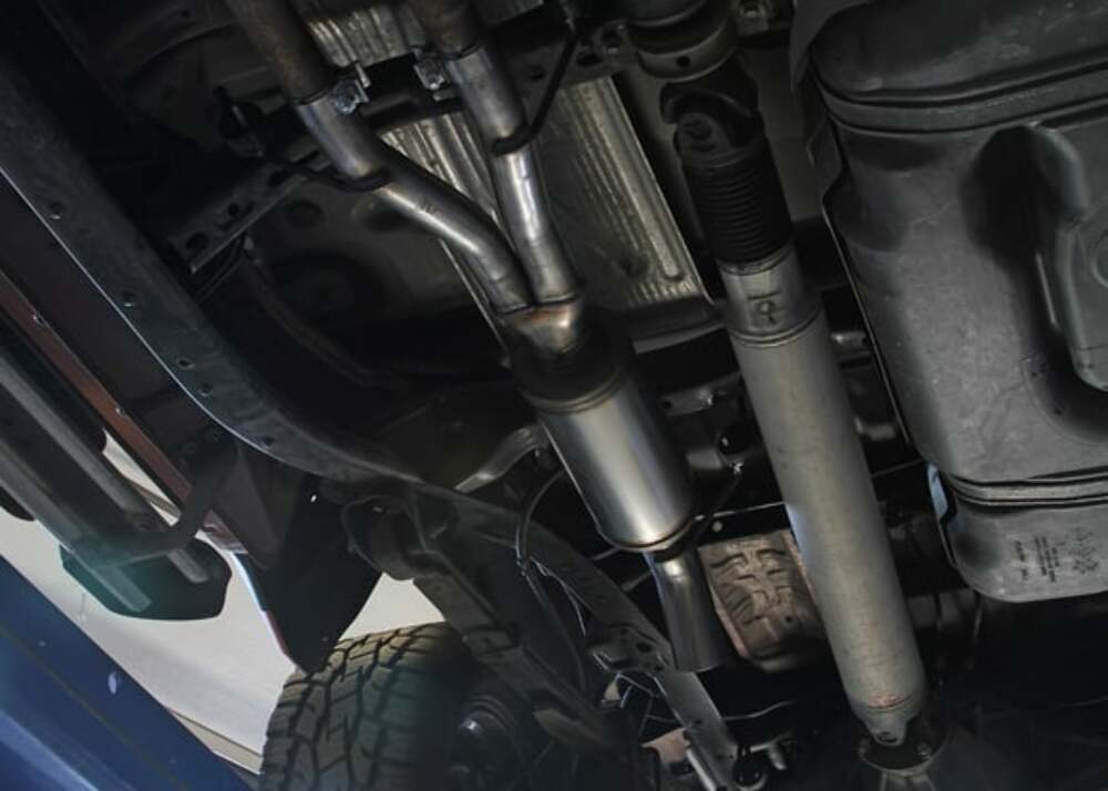 Exhaust system for 2007-2021 Toyota Tundra Exhaust stainless steel