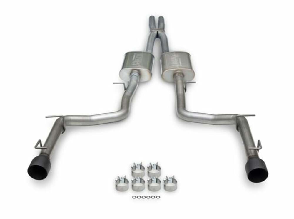Fits 2015-2023 Dodge Charger, Dual Rear Exit; Exhaust System; Flowmaster-717996
